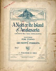 A Night on the Island of Amalasunta (Una Notte Nell 'Isola D'Amalasunta) - Nocturne for Piano