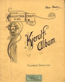 Kjerulf Album. Collection Litolff No. 2252. 10 Ausgewahlte Clavierstucke