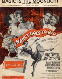 Magic Is The Moonlight (Te Quiero Dijiste) - Song Featuring Jane Powell, Ann Sothern, Barry Sullivan, Carmen Miranda, Louis Calhern and Scotty Beckett - From The Film "Nancy Goes To Rio"