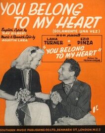 You Belong to My Heart (Solamente Una Vez) - Song from the M.G.M. Film in English and Spanish