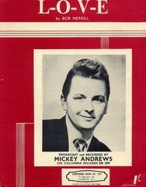 L-O-V-E - Song broadcast by Mickey Andrews