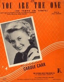 You Are The One (De Temps en Temps) - Featuring Carole Carr