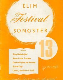 Elim Festival Songster - Book 13