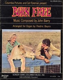 Born Free - All Organ Solo - Theme from film "Born Free"