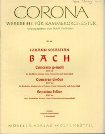 Bach - Corona - Werkreihe fur Kammerorchester
