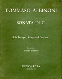 Albinoni - Sonata in C - Transcribed for Trumpet and Piano