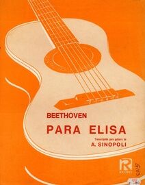 Beethoven - Para Elisa - Transcribed for Guitar