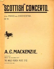 Scottish Concerto for Piano and Orchestra - Op. 55 - Reduction for Two Pianos