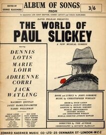 Album of Songs from The World of Paul Slickey - A New Musical Comedy