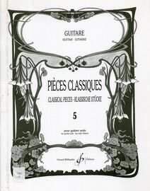 Classical Pieces for Solo Guitar - Book 5
