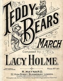 Teddy Bears - Grotesque March for Pianoforte