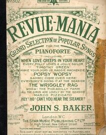 Revue Mania - Grand Selection of Popular Songs for the Pianoforte - No. 302