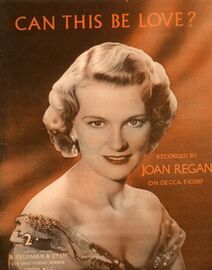 Can This be Love? - Song - Recorded by Joan Regan