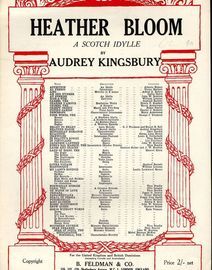 Hather Bloom - A Scotch Idylle for Piano