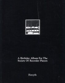 A Birthday Album for the Society of Recorder Players