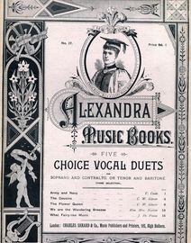 Five Choice Vocal Duets for Soprano and Contralto or Tenor and Baritone (Third Selection) - Alexandra Music Books No. 17