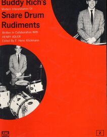 Buddy Rich's Modern Interpretation of Snare Drum Rudiments - Featuring Buddy Rich