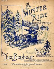 A Winter Ride - A Descriptive Fantasia - Piano Duet
