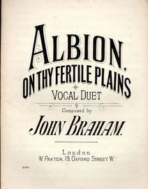 Albion on thy Fertile Plains - Vocal Duet