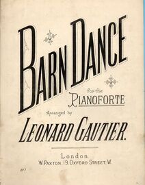 Barn Dance - For the Pianoforte