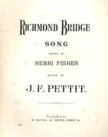 Richmond Bridge - Song - Paxton No. 312