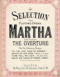Selection from Flotow's Opera Martha