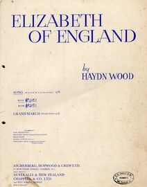 Elizabeth of England - Song  - In the key of G major
