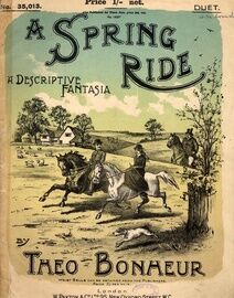 A Spring Ride - Descriptive fantasia for piano duet