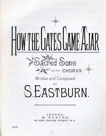 How the Gates Came Ajar - Sacred Song with Chorus