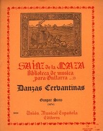 Biblioteca de Musica para Guitarra - Danzas Cerbantinas - 20236