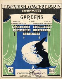 Gardens - A Vocal Duet - Cavensdish Concert Party Catalogue No. 18