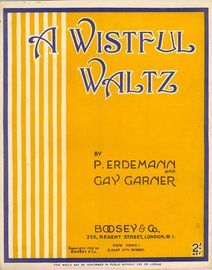 A Wistful Waltz - For Piano Solo