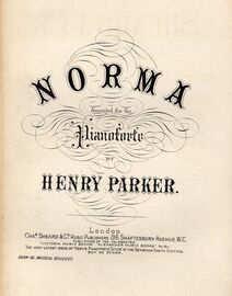 Norma - Arranged for the Pianoforte