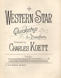 Western Star - Quickstep for Pianoforte