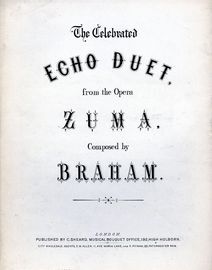 Echo Duet -  From the Opera "Zuma"  -  Vocal Duet - Musical Bouquet No. 3521 & 3522