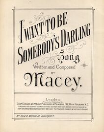 I Want To Be Somebody's Darling - Song
