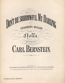 Don't Be Sorrowful My Darling - Charming Ballad - Poetry by Nella