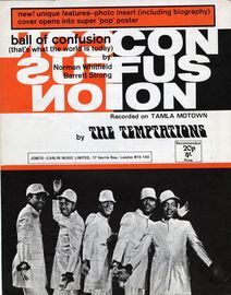 Ball of COnfusion (Thats what the World is Today) - Recorded on Tamla Motown by The Temptations