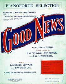 "Good News"  - A Musical Comedy Piano Selection