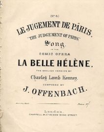 Le Jugement de Paris (The Judgement of Paris) - Song in the Comic Opera "La Belle Helene"