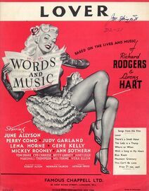 Lover - Song from "Words and Music" - Based on the Lives and Music of Richard Rodgers and Lorenz Hart