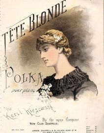 Tete Blonde - Polka for Piano