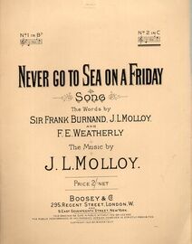 Never Go to Sea on a Friday - Song in the Key of C major