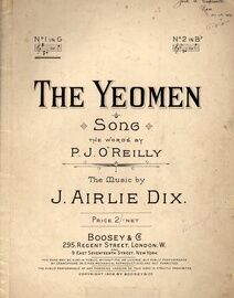 The Yeoman - Song - In the Key of G Major