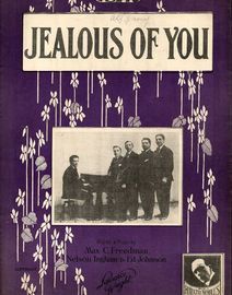 Jealous of You - Song - Featuring The Horatio Nicholls Five