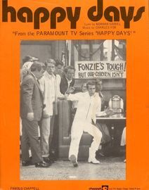 Happy Days - Song - Featuring The Cast of 'Happy Days' Including Fonzie