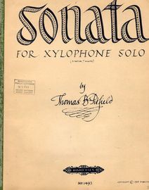 Sonata - For Xylophone Solo - Hinrichsen Edition No. 1493