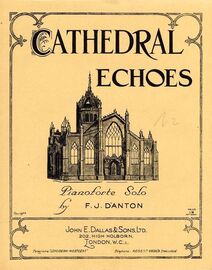 Cathedral Echoes - Pianoforte Solo