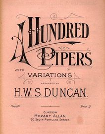 A Hundred Pipers - With Variations