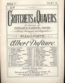 Gavotte Celebre - Crotchets & Quavers Series No. 22 - For Piano Solo